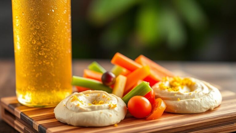 beer and hummus pairings