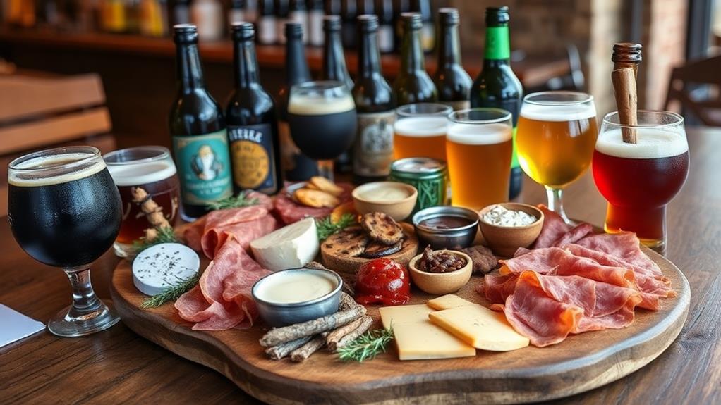 beer charcuterie pairings perfected