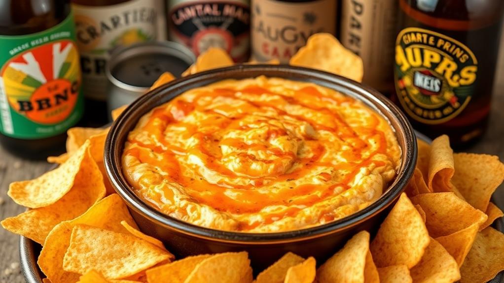 buffalo chicken dip beer pairings