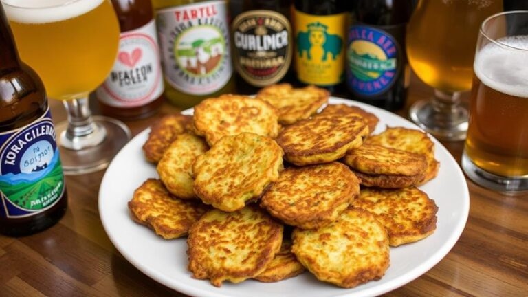 crispy fried zucchini beer pairings