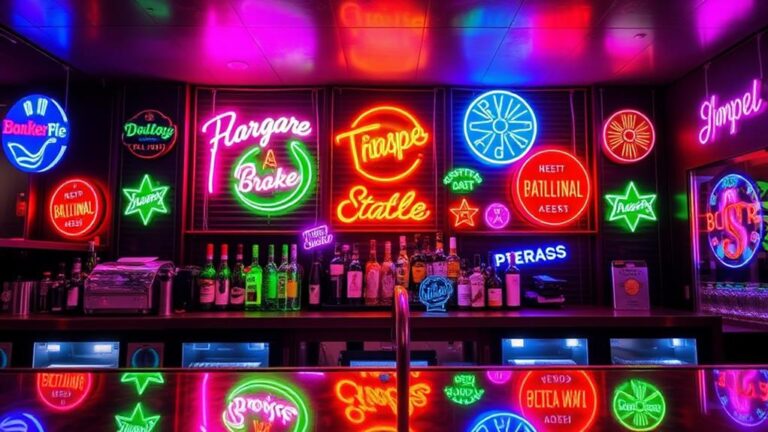 custom neon bar signs