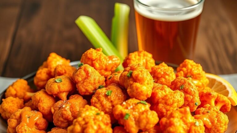 flavorful beer pairings for cauliflower bites