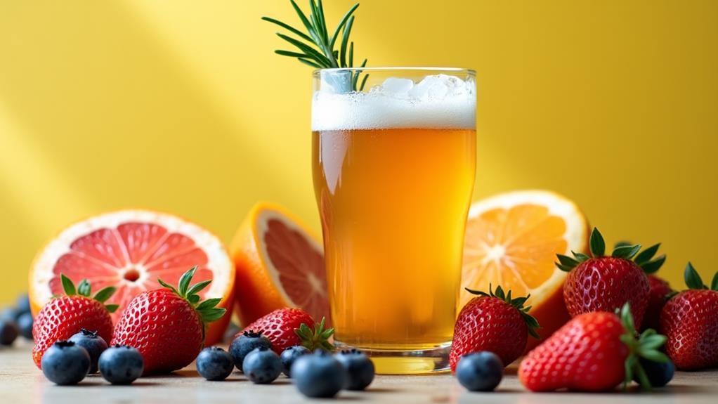 fruit beer food pairings