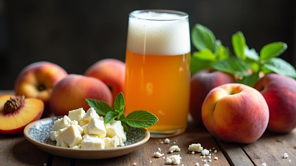 fruit lambic food pairing