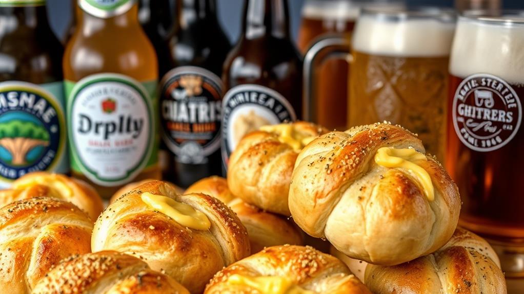 garlic knots beer pairing recommendations