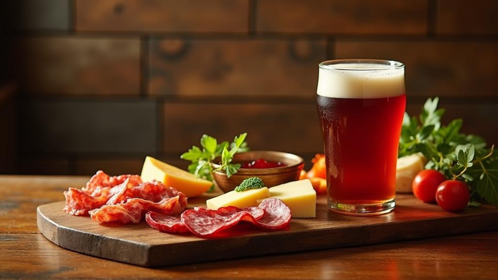 red ipa food pairings