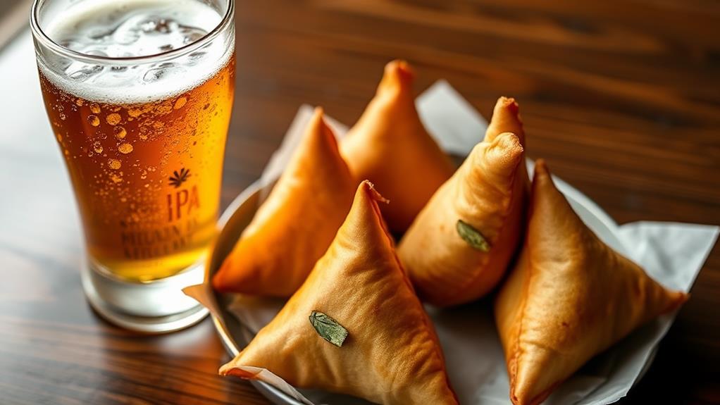 savory samosas perfect beer pairings