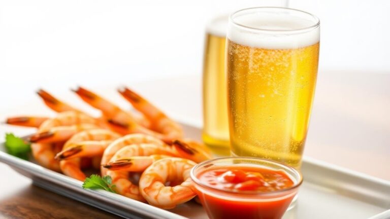 shrimp cocktail s perfect beer pairings