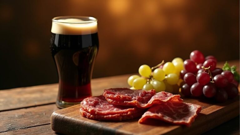 stout beer food pairings