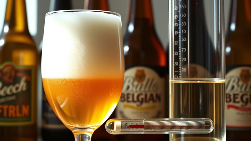 belgian ales balanced alcohol content