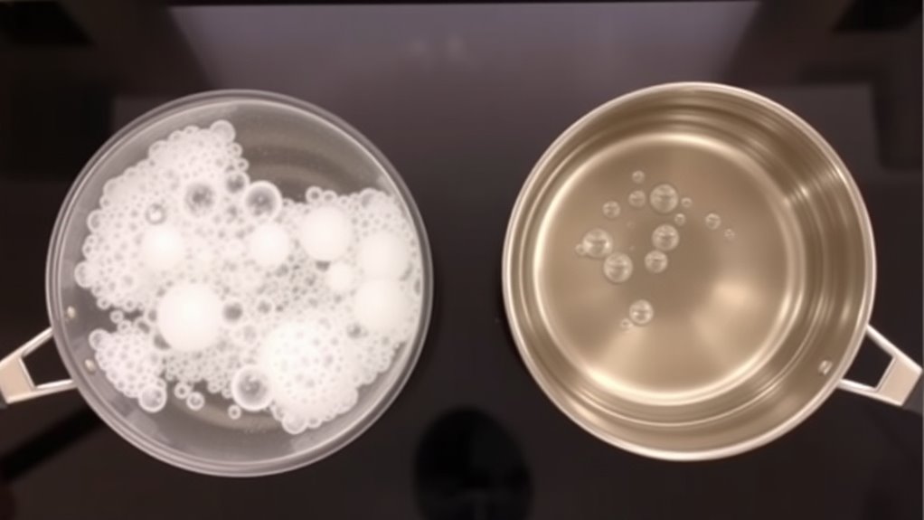 boiling versus simmering techniques