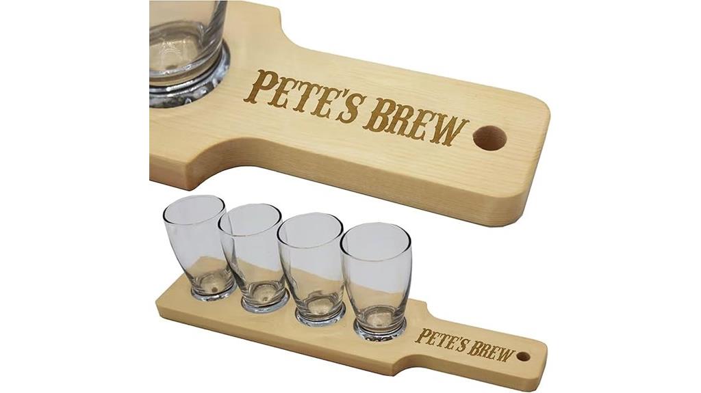 custom beer tasting set