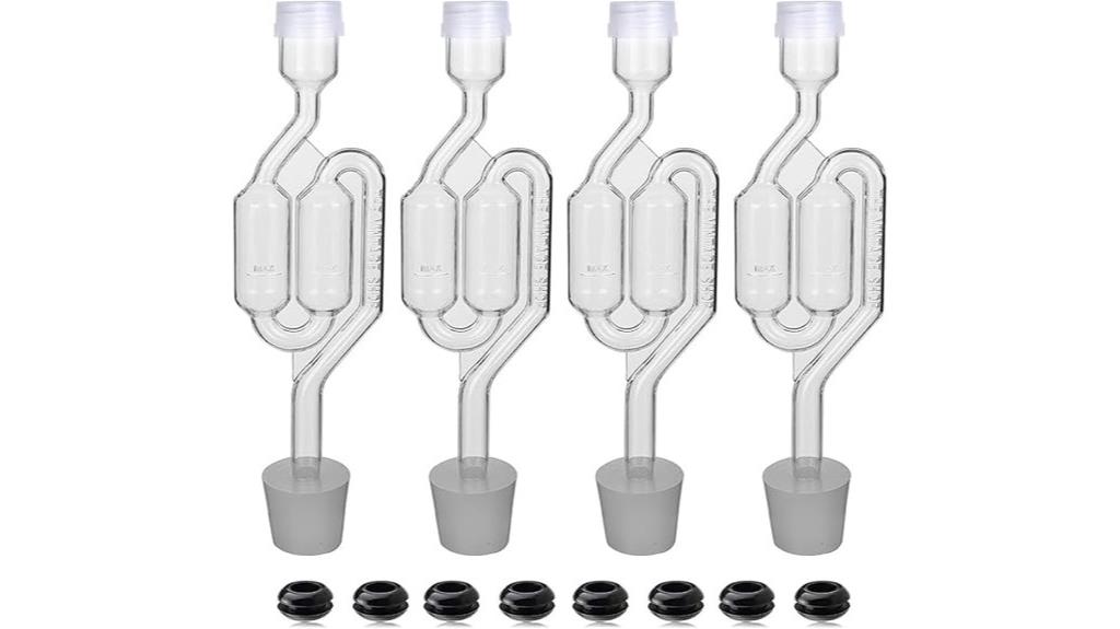 fermentation accessories with airlocks