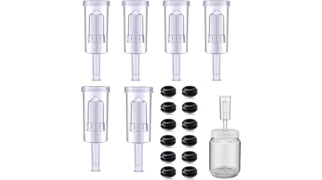 fermentation airlock grommet set