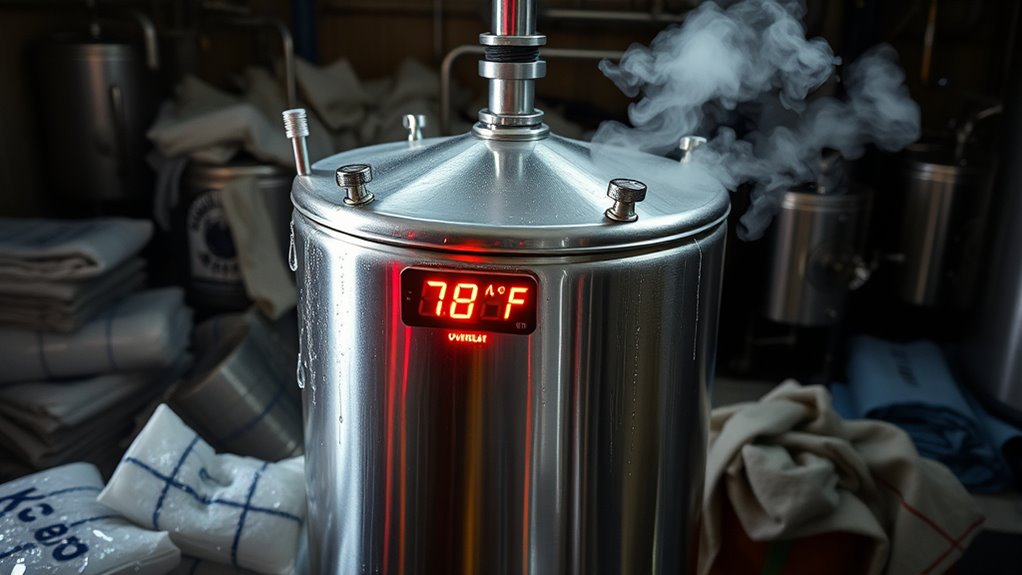 fermentation temperature control problems