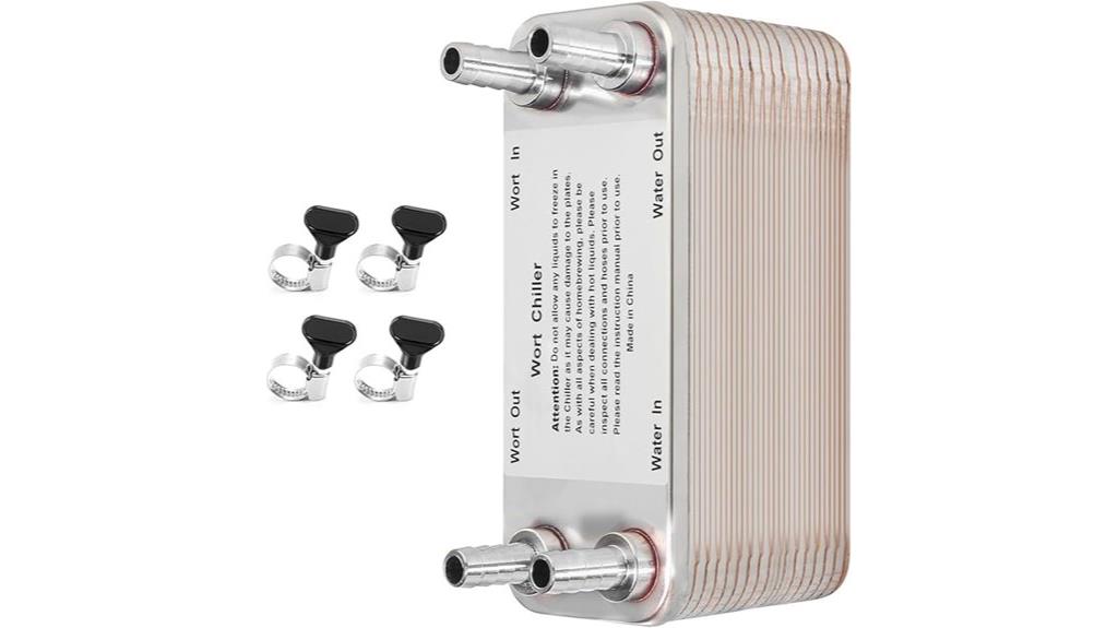 homebrewing wort cooling system