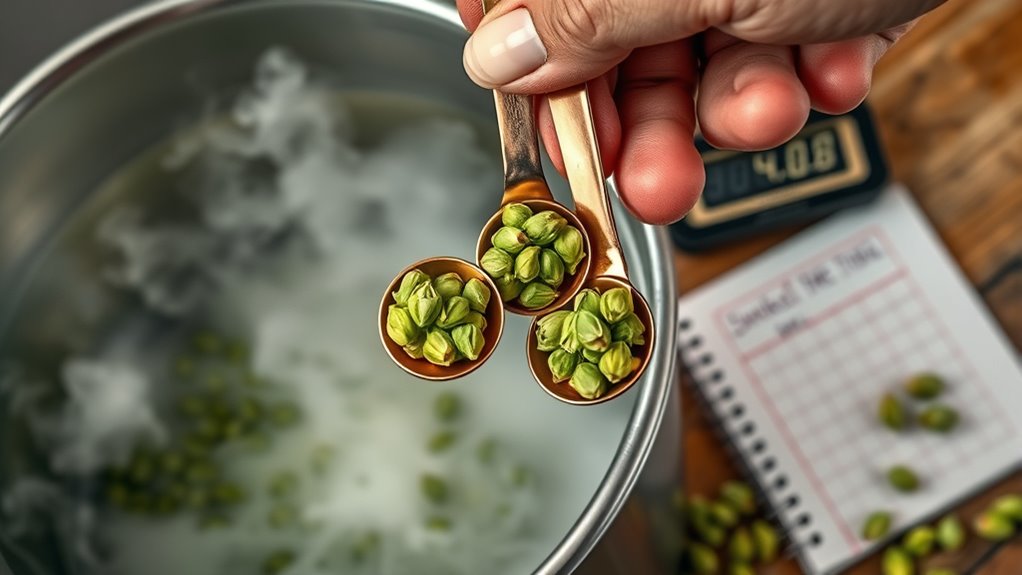 hop timing for flavor