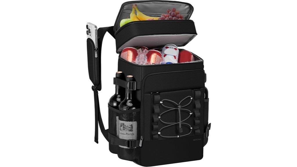 insulated backpack cooler design