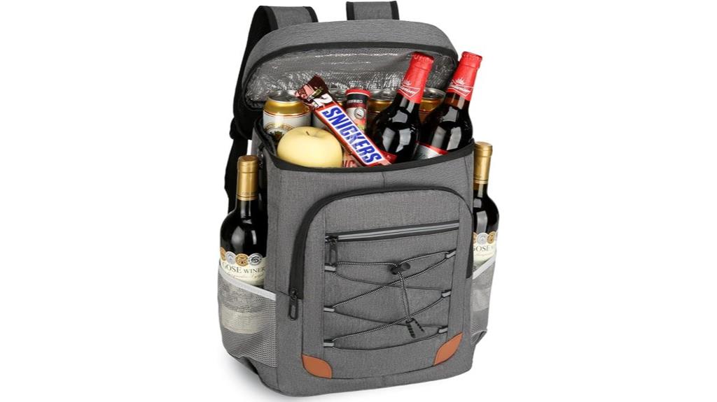 insulated backpack for beverages