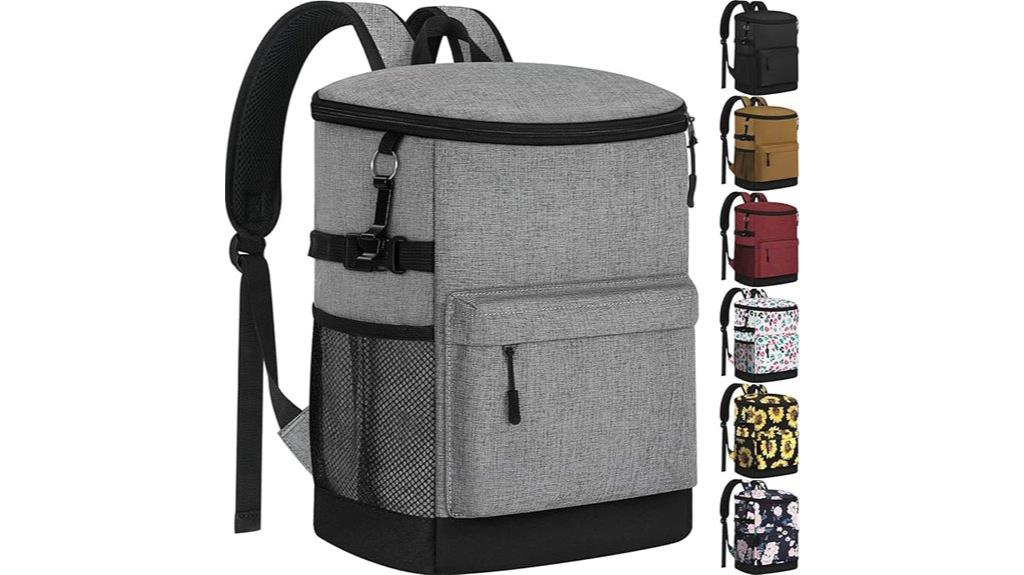 insulated leak proof cooler backpack