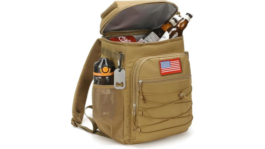 insulated tactical cooler backpack