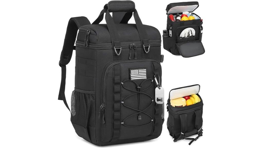 insulated tactical lunch backpack