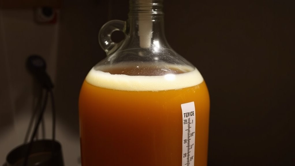monitor primary fermentation progress