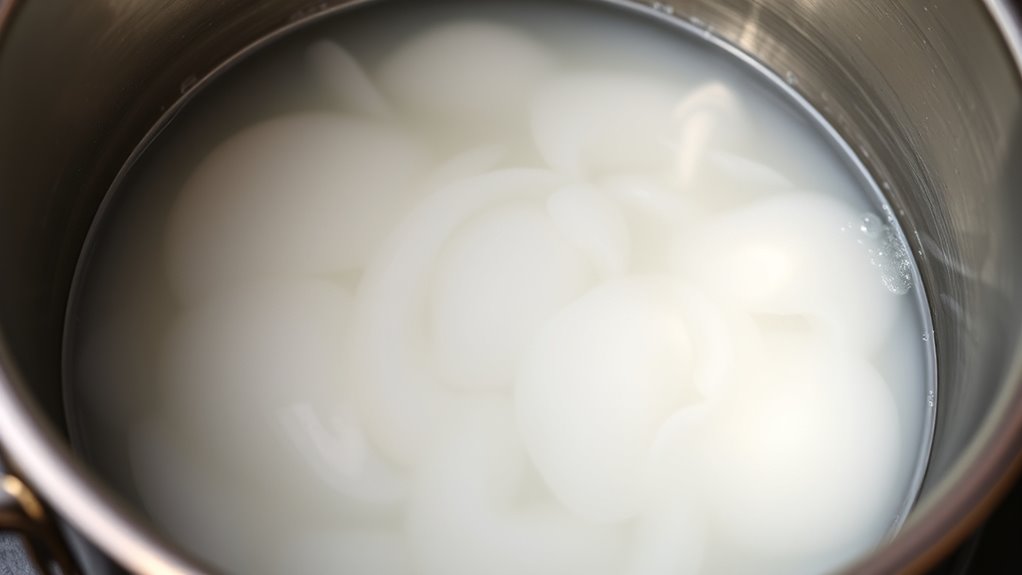 protein coagulation timing process