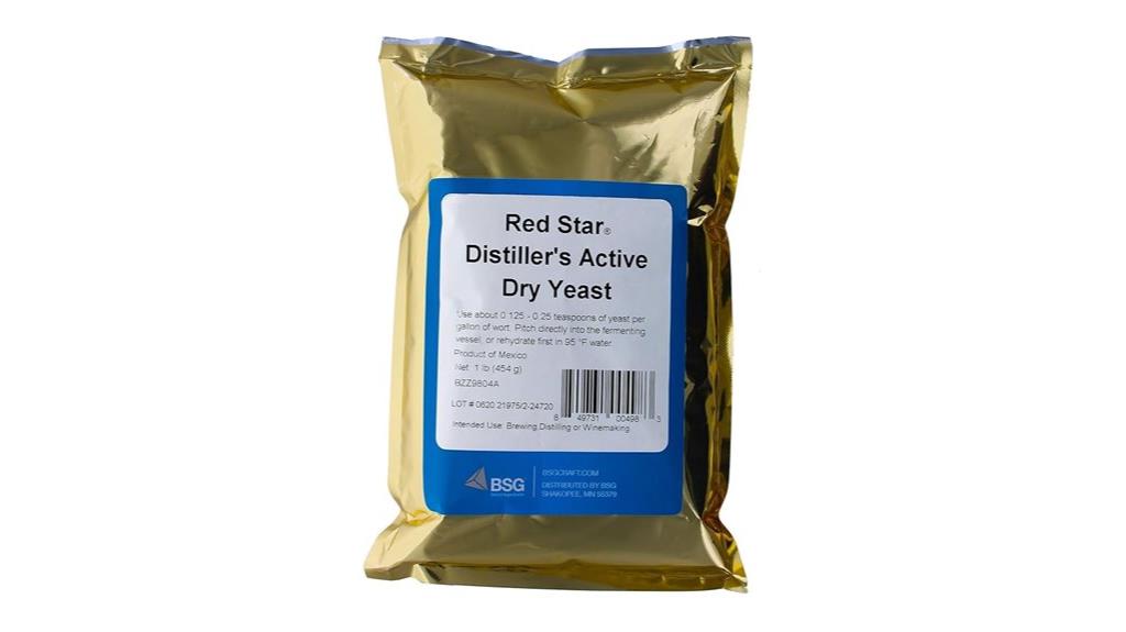 red star distillers yeast
