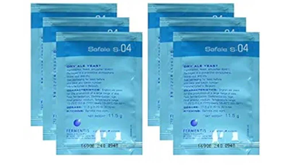 safale s 04 yeast packs