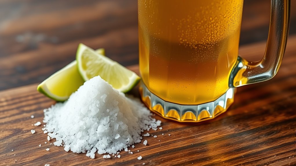 salt enhances beer flavor