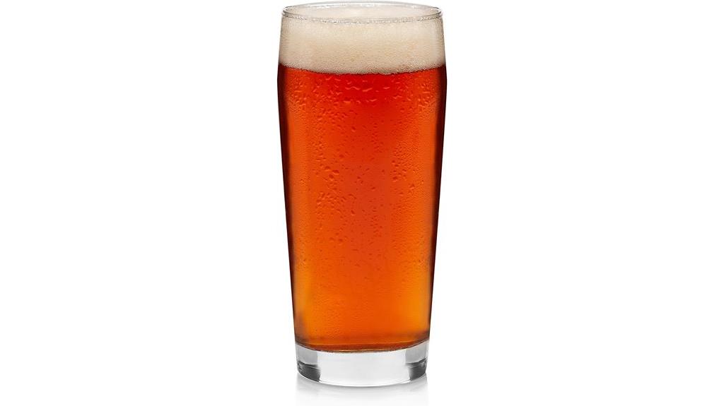 set of four glasses