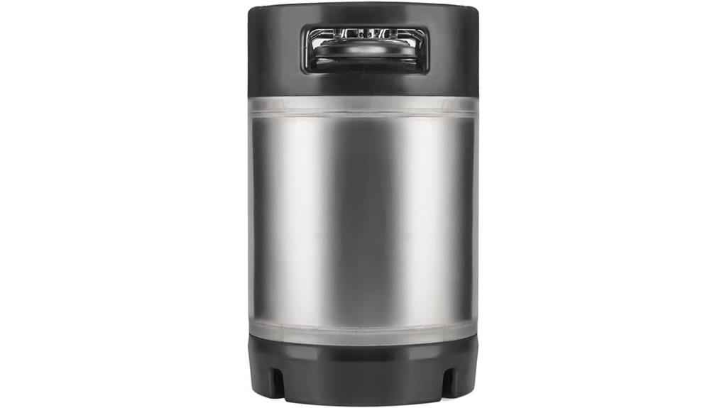 stainless steel ball lock keg