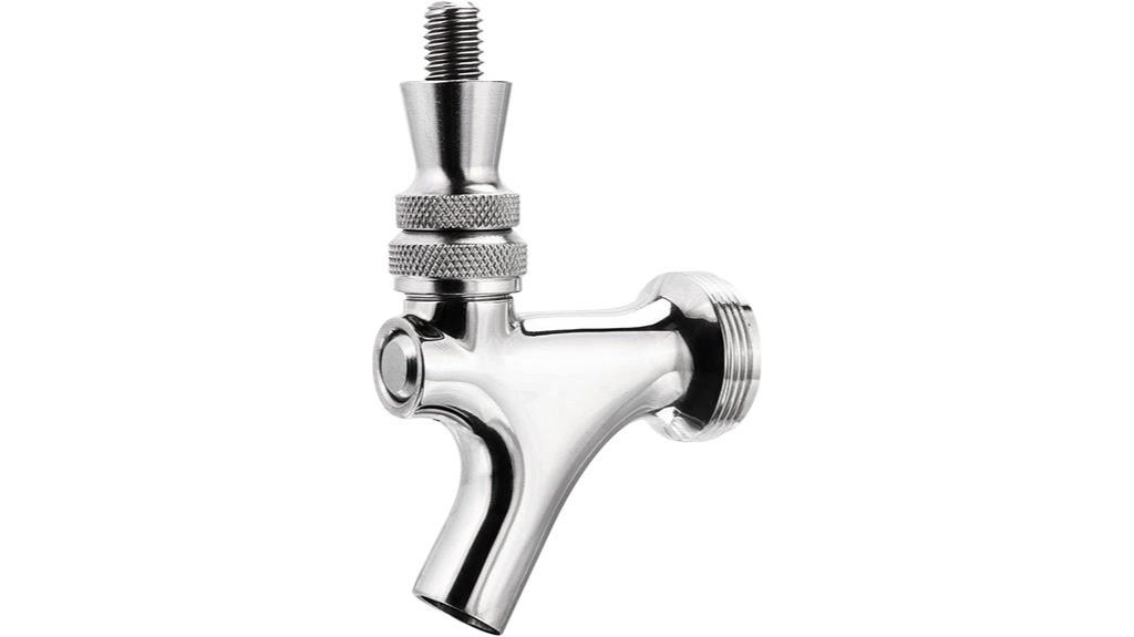 stainless steel keg tap