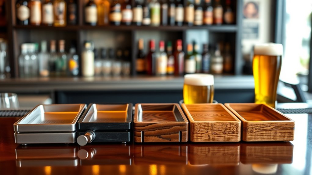 stylish beer drip trays