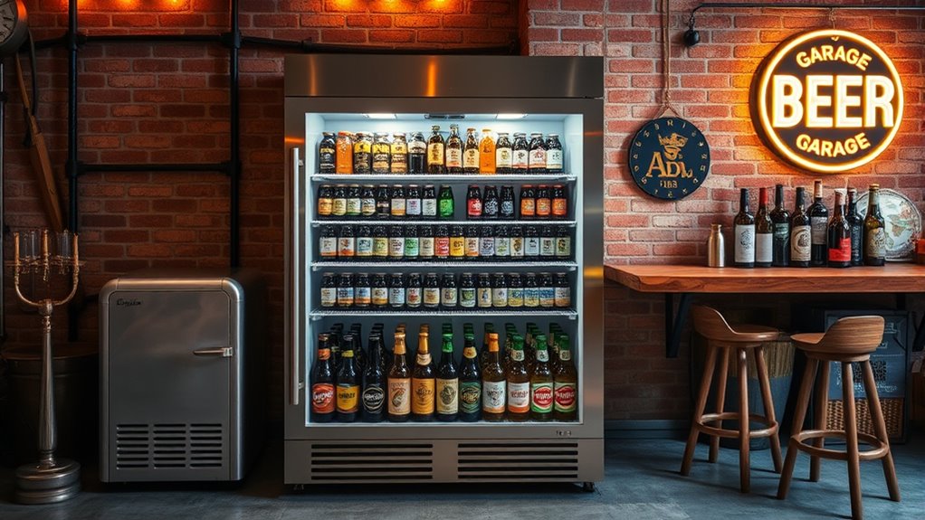 top garage beer coolers