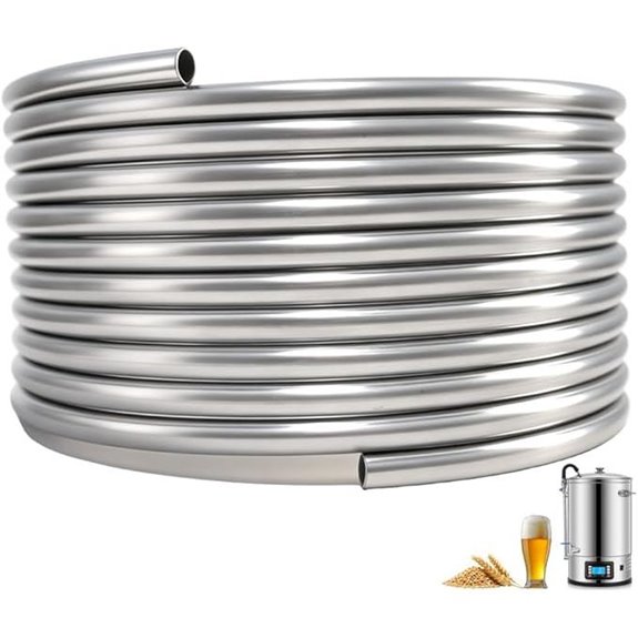 304 Stainless Steel Wort Chiller Coil 25ft