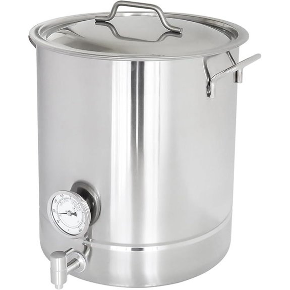 Stainless Steel Home Beer Brew Kettle (30L)