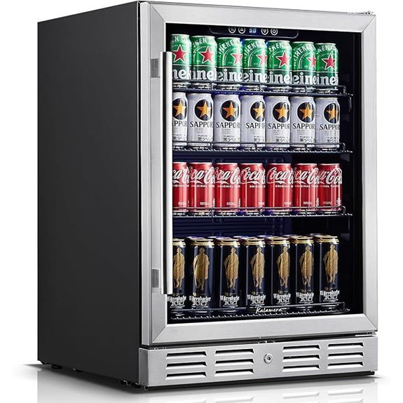 24-Inch Beverage Cooler with Adjustable Shelves