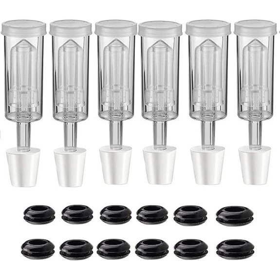 3-Piece Airlock Brewing Kit with Stoppers