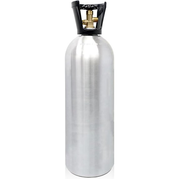 Victory 20lb CO2 Tank Aluminum Cylinder with CGA320 Valve