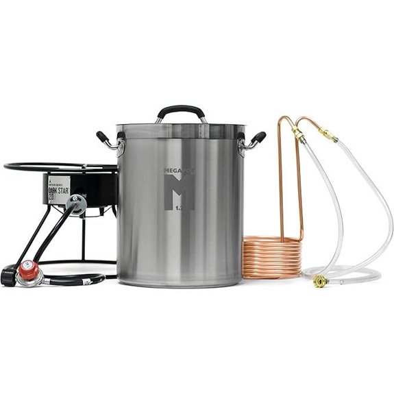 Northern Brewer Brewing Kit: Burner Kettle & Chiller Set