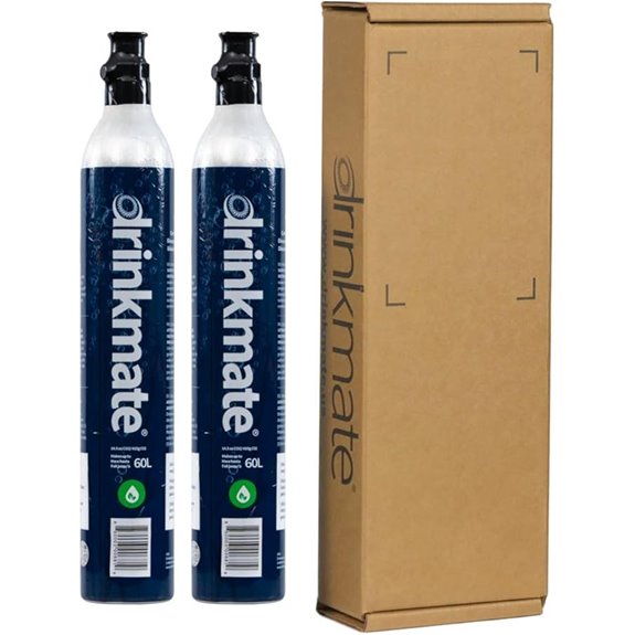 Drinkmate 60L CO2 Cartridges for SodaStream & More