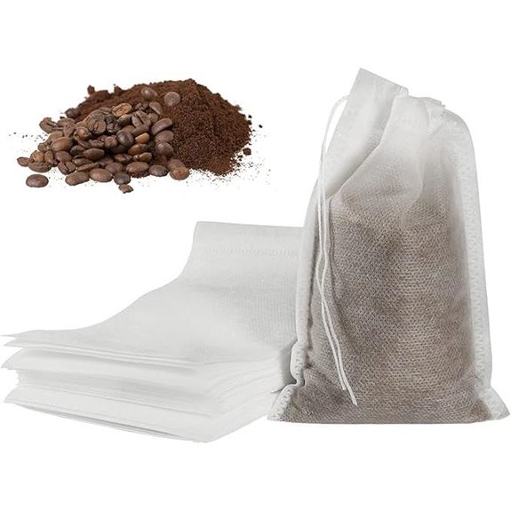 50pcs No Mess Cold Brew Bags 4x6 inch
