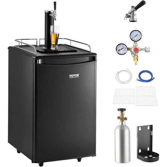 VEVOR Commercial Keg Dispenser with CO2 Tank