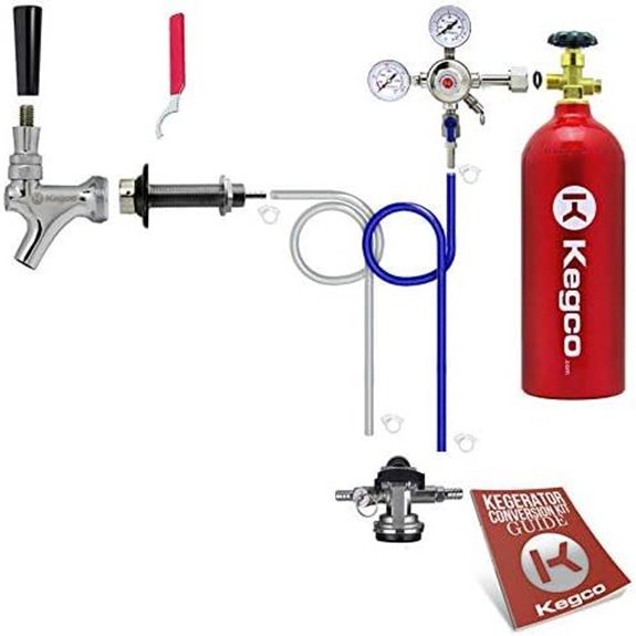 Low Profile Door Mount Kegerator Kit