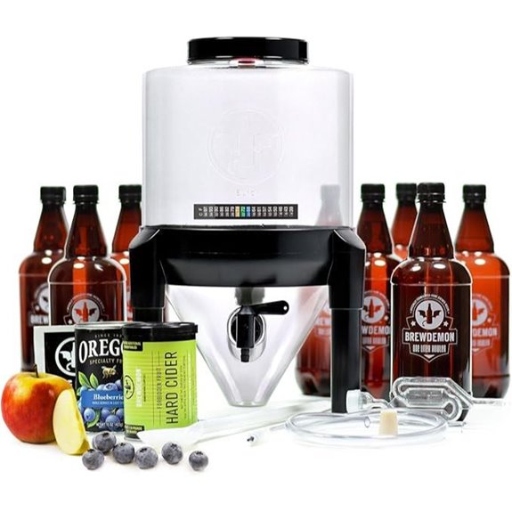 BrewDemon Hard Cider Kit Pro with Conical Fermenter