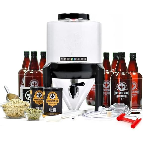BrewDemon Signature Kit Pro – No Airlock Conical Fermenter