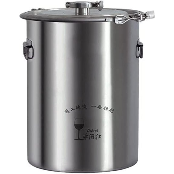 Stainless Steel 35L Conical Fermentation Tank with Accessories