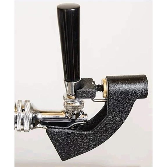 Black Tap Lock for Standard Draft Beer Faucet - No Flow Until You Say So